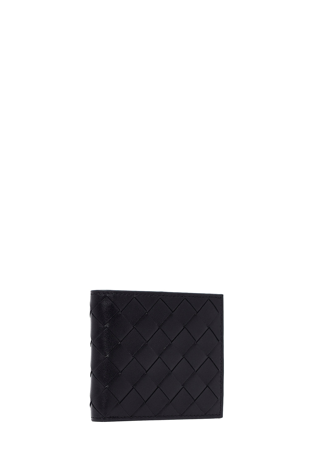 Erkek Siyah Örgülü Deri Cüzdan