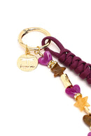 Kadın Mor Boncuklu Metal Charm | Derimod Kadın Mor Boncuklu Metal Charm | Derimod