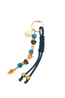 Kadın Mavi Boncuklu Metal Charm | Derimod Kadın Mavi Boncuklu Metal Charm | Derimod