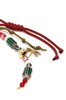 Kadın Kırmızı Boncuklu Metal Charm | Derimod Kadın Kırmızı Boncuklu Metal Charm | Derimod