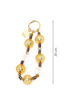 Women's Gold Beaded Metal Charm | Derimod Women's Gold Beaded Metal Charm | Derimod