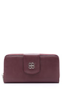 Women's Burgundy Wallet | Derimod Women's Burgundy Wallet | Derimod