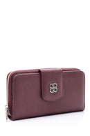 Women's Burgundy Wallet | Derimod Women's Burgundy Wallet | Derimod