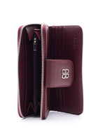 Women's Burgundy Wallet | Derimod Women's Burgundy Wallet | Derimod