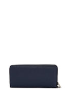 Women's Navy Blue Wallet | Derimod Women's Navy Blue Wallet | Derimod