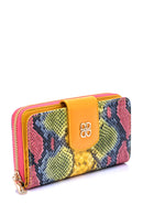 Women's Crocodile Pattern Wallet | Derimod Women's Crocodile Pattern Wallet | Derimod