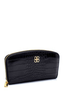Women's Crocodile Pattern Wallet | Derimod Women's Crocodile Pattern Wallet | Derimod