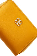 Women's Mustard Card Holder | Derimod Women's Mustard Card Holder | Derimod