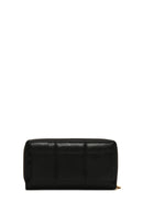 Women's Black Quilted Wallet | Derimod Women's Black Quilted Wallet | Derimod