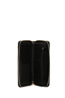 Women's Black Quilted Wallet | Derimod Women's Black Quilted Wallet | Derimod