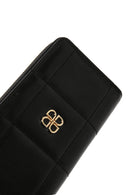Women's Black Quilted Wallet | Derimod Women's Black Quilted Wallet | Derimod