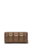 Women's Copper Quilted Wallet | Derimod Women's Copper Quilted Wallet | Derimod