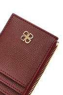 Women's Claret Red Accessory Card Holder | Derimod Women's Claret Red Accessory Card Holder | Derimod