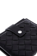 Women's Black Knit Wallet | Derimod Women's Black Knit Wallet | Derimod