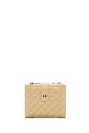 Women's Yellow Knit Wallet | Derimod Women's Yellow Knit Wallet | Derimod