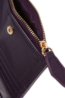 Kadın Mor Örgü Cüzdan | Derimod Kadın Mor Örgü Cüzdan | Derimod