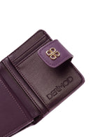 Women's Purple Wallet | Derimod Women's Purple Wallet | Derimod