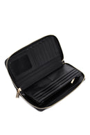 Kadın Siyah Leopar Cüzdan | Derimod Kadın Siyah Leopar Cüzdan | Derimod