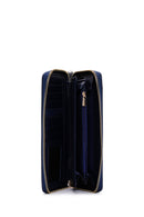 Kadın Lacivert Askı Detaylı Cüzdan | Derimod Kadın Lacivert Askı Detaylı Cüzdan | Derimod