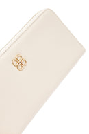 Kadın Krem Askı Detaylı Cüzdan | Derimod Kadın Krem Askı Detaylı Cüzdan | Derimod