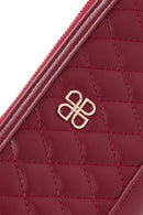 Women's Mink Quilted Wallet | Derimod Women's Mink Quilted Wallet | Derimod