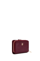 Women's Burgundy Patent Leather Wallet | Derimod Women's Burgundy Patent Leather Wallet | Derimod