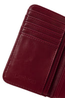 Women's Burgundy Patent Leather Wallet | Derimod Women's Burgundy Patent Leather Wallet | Derimod