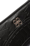 Kadın Siyah Baskılı Cüzdan | Derimod Kadın Siyah Baskılı Cüzdan | Derimod