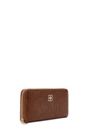 Kadın Kahverengi Baskılı Cüzdan | Derimod Kadın Kahverengi Baskılı Cüzdan | Derimod