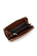 Kadın Kahverengi Baskılı Cüzdan | Derimod Kadın Kahverengi Baskılı Cüzdan | Derimod