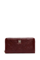 Women's Claret Red Printed Wallet | Derimod Women's Claret Red Printed Wallet | Derimod