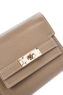 Women's Mink Printed Wallet | Derimod Women's Mink Printed Wallet | Derimod