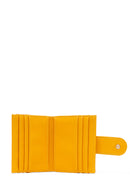 Woman Yellow Quilted Card Holder | Derimod Woman Yellow Quilted Card Holder | Derimod