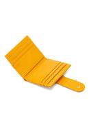 Woman Yellow Quilted Card Holder | Derimod Woman Yellow Quilted Card Holder | Derimod