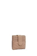 Woman Mink Quilted Card Holder | Derimod Woman Mink Quilted Card Holder | Derimod