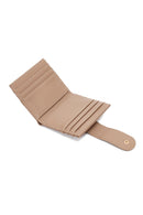 Woman Mink Quilted Card Holder | Derimod Woman Mink Quilted Card Holder | Derimod