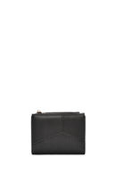 Women's Black Patterned Wallet | Derimod Women's Black Patterned Wallet | Derimod