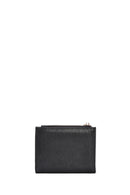Women's Black Patterned Wallet | Derimod Women's Black Patterned Wallet | Derimod