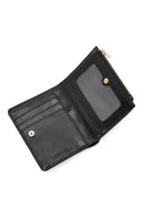 Women's Black Patterned Wallet | Derimod Women's Black Patterned Wallet | Derimod