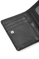 Women's Black Patterned Wallet | Derimod Women's Black Patterned Wallet | Derimod