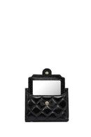 Kadın Siyah Baskılı Cüzdan | Derimod Kadın Siyah Baskılı Cüzdan | Derimod