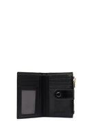 Kadın Siyah Baskılı Cüzdan | Derimod Kadın Siyah Baskılı Cüzdan | Derimod