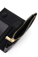 Kadın Siyah Baskılı Cüzdan | Derimod Kadın Siyah Baskılı Cüzdan | Derimod