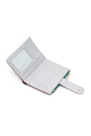 Kadın Mavi Baskılı Cüzdan | Derimod Kadın Mavi Baskılı Cüzdan | Derimod