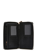 Kadın Siyah Baskılı Cüzdan | Derimod Kadın Siyah Baskılı Cüzdan | Derimod