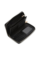 Kadın Siyah Baskılı Cüzdan | Derimod Kadın Siyah Baskılı Cüzdan | Derimod