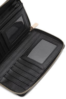 Kadın Siyah Baskılı Cüzdan | Derimod Kadın Siyah Baskılı Cüzdan | Derimod