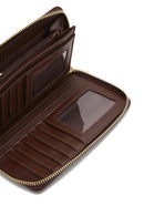 Kadın Kahverengi Baskılı Cüzdan | Derimod Kadın Kahverengi Baskılı Cüzdan | Derimod