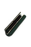 Women's Green Crocodile Patterned Wallet | Derimod Women's Green Crocodile Patterned Wallet | Derimod