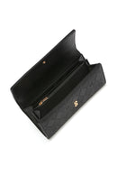 Kadın Siyah Baskılı Cüzdan | Derimod Kadın Siyah Baskılı Cüzdan | Derimod